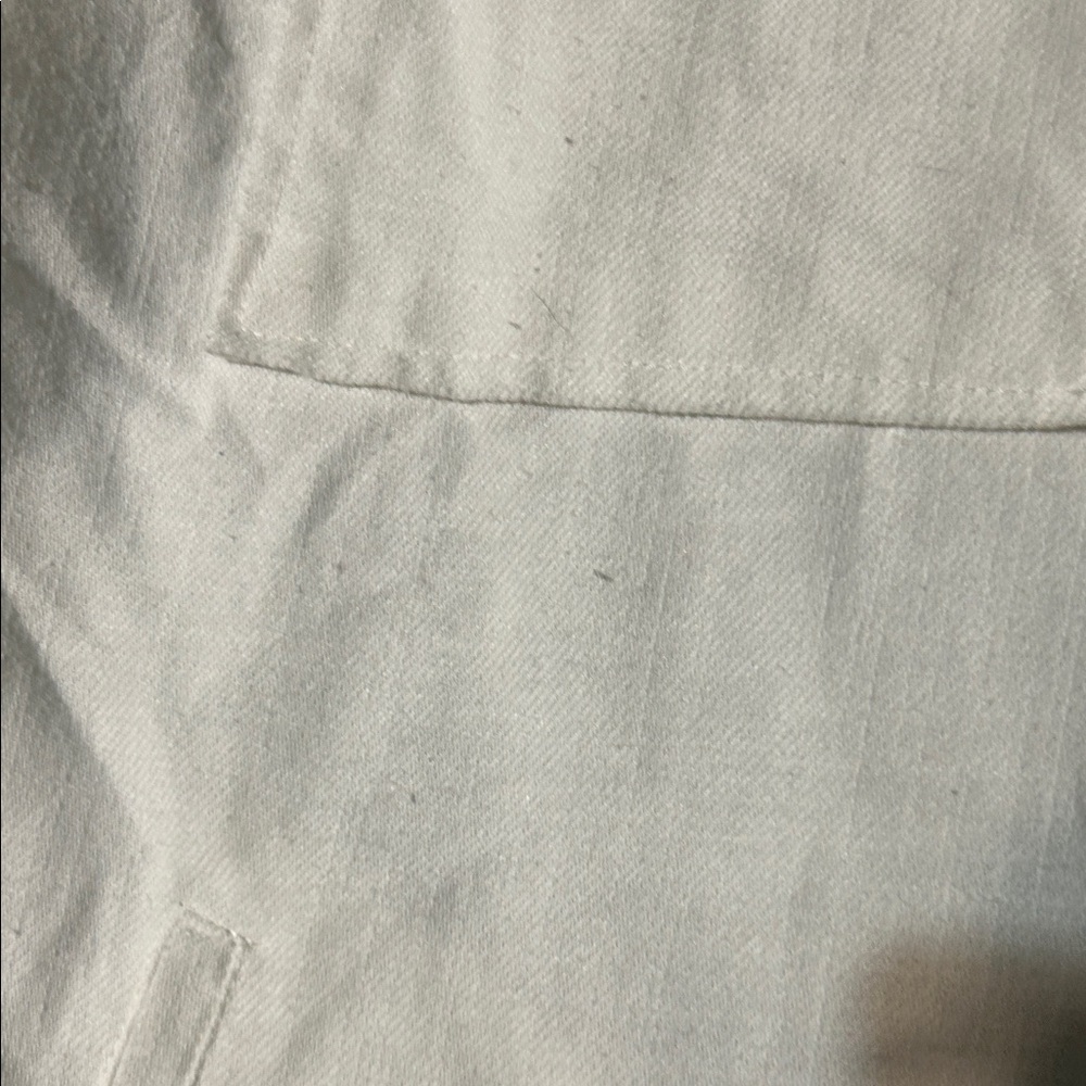 Ashley By 26 International Cream Button-Up Women Jacket size large Few stains. - Picture 11 of 14